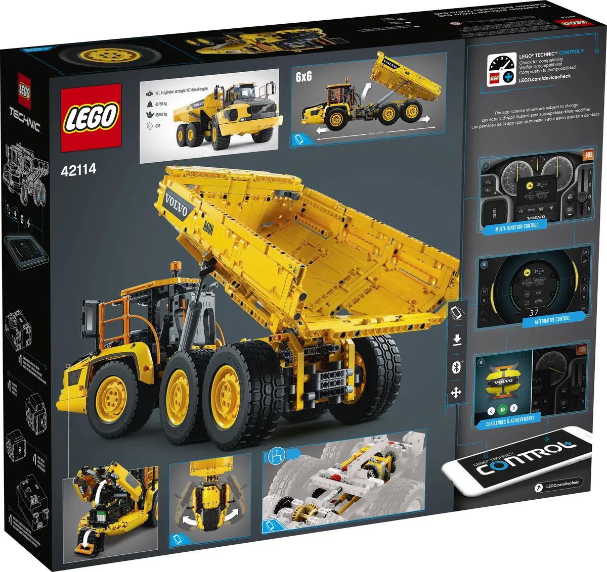 LEGO 6x6 Volvo Articulated Hauler (42114) - Bild 9