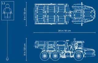 6x6 Volvo Articulated Hauler by LEGO – product photo 17 of 17