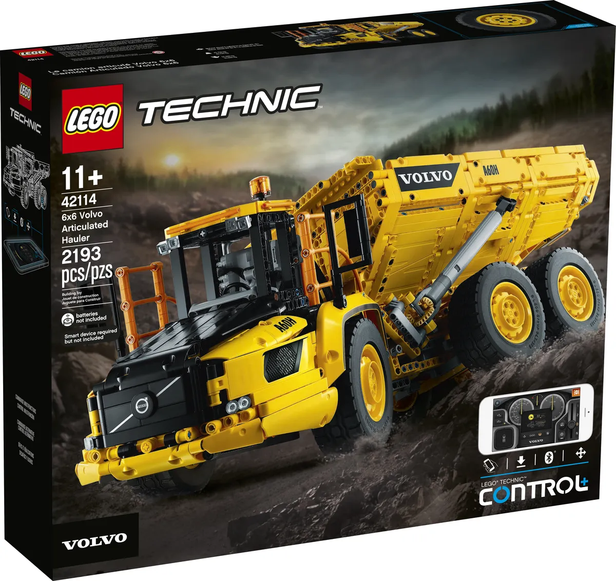LEGO 6x6 Volvo Articulated Hauler (42114) - Bild 8