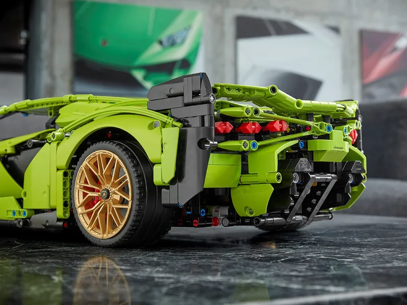 Lamborghini Sián FKP 37 från LEGO – produktbild 30 av 33