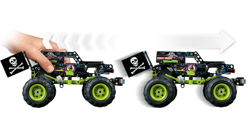 Monster Jam™  Grave Digger™ by LEGO – product photo 4 of 12