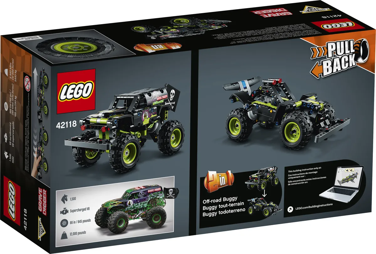 LEGO Monster Jam™  Grave Digger™ (42118) - Bild 8