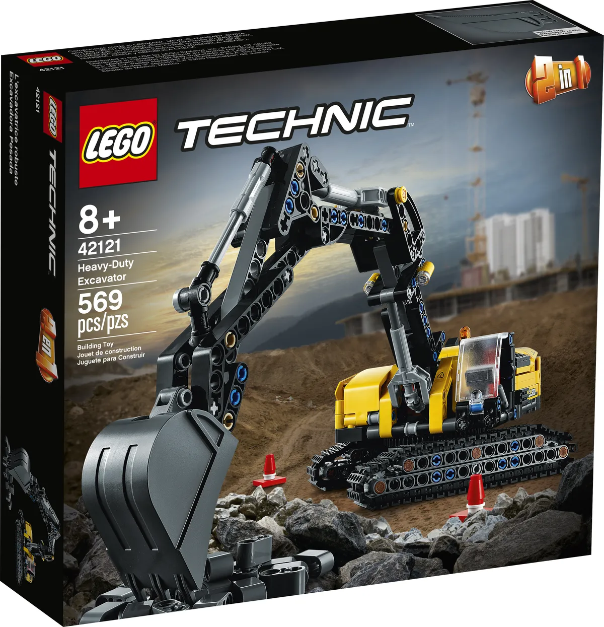 LEGO Heavy-Duty Excavator (42121) - Bild 7
