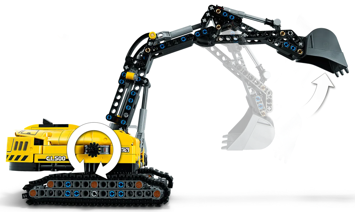 LEGO Heavy-Duty Excavator (42121) - Bild 2