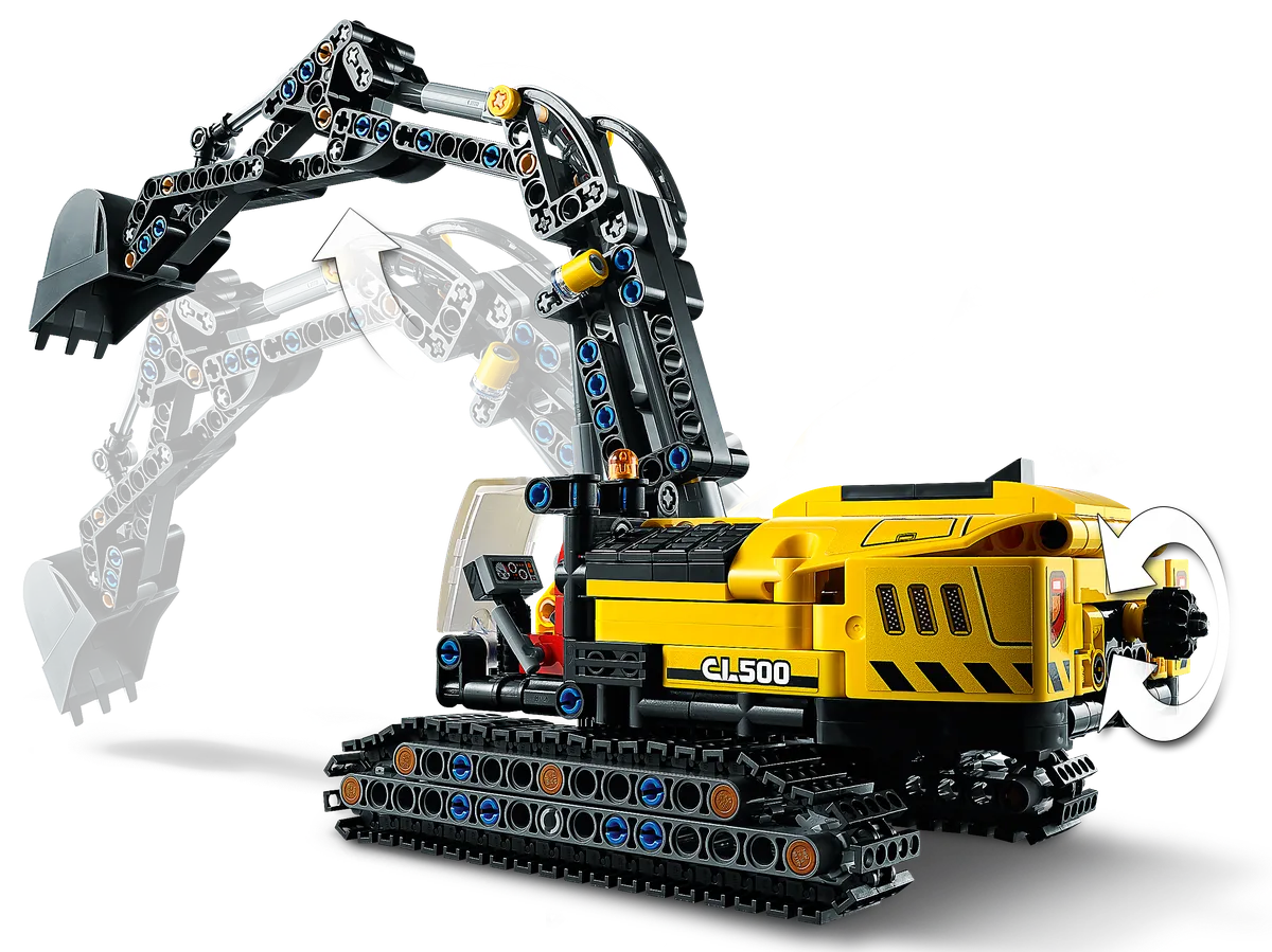 LEGO Heavy-Duty Excavator (42121) - Bild 3