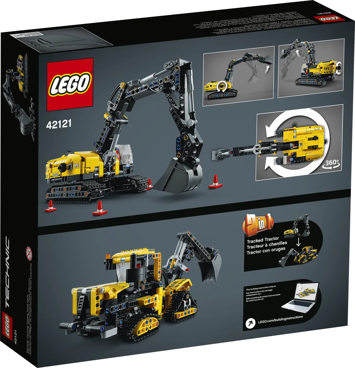 LEGO Heavy-Duty Excavator (42121) - Bild 8