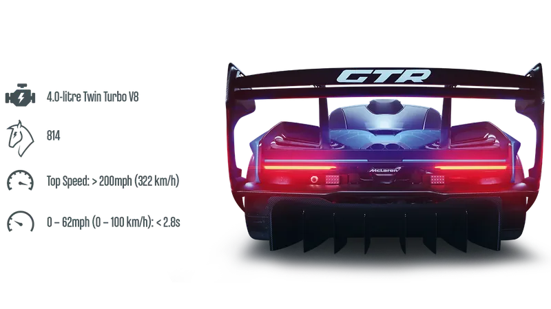 McLaren Senna GTR™ van LEGO – productfoto 9 van 15