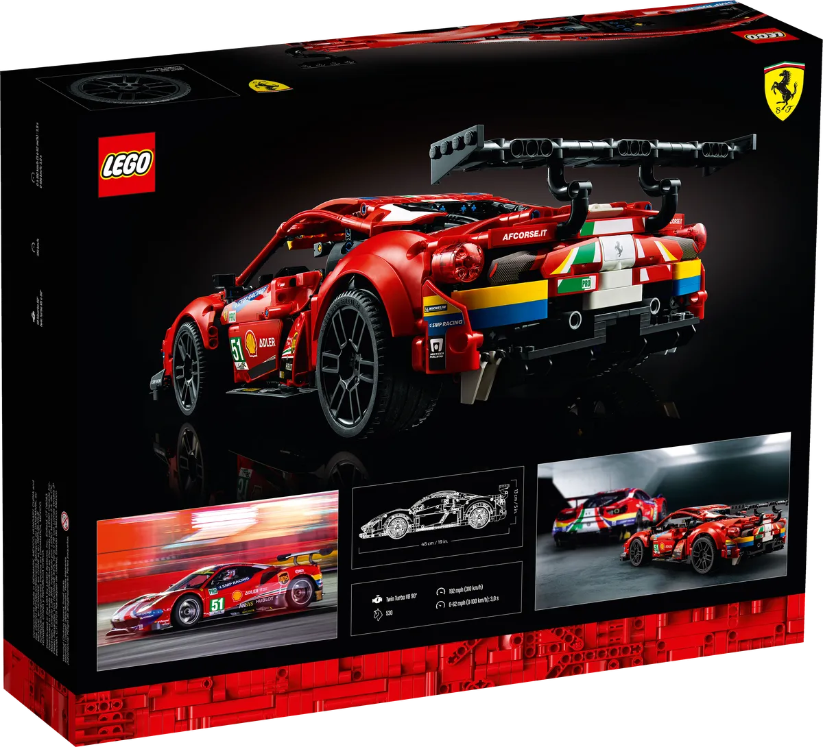 LEGO Ferrari 488 GTE “AF Corse #51” (42125) - Bild 4