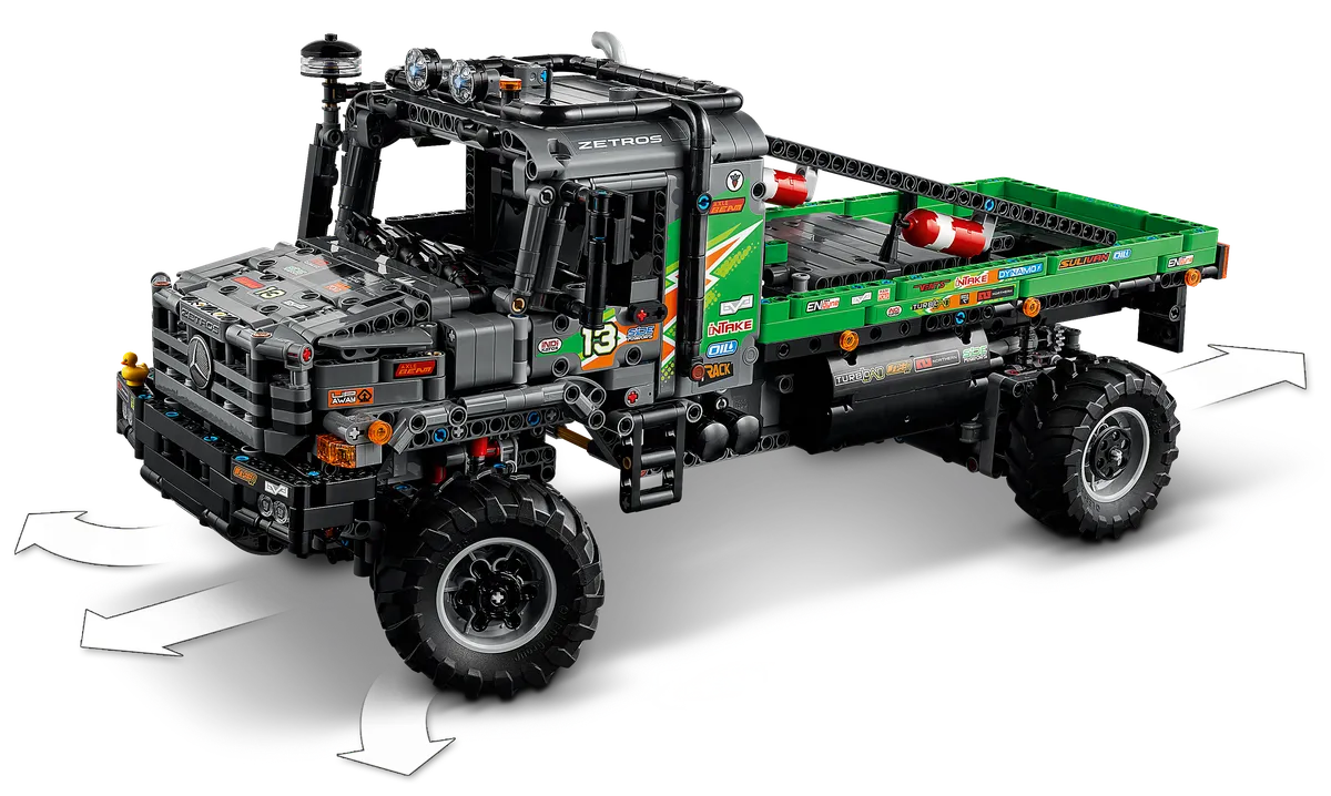 LEGO 4x4 Mercedes-Benz Zetros Trial Truck (42129) - afbeelding 7