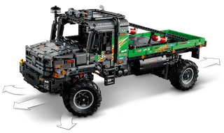 4x4 Mercedes-Benz Zetros Trial Truck från LEGO – produktbild 11 av 19