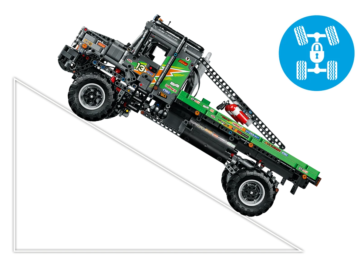 LEGO 4x4 Mercedes-Benz Zetros Trial Truck (42129) - afbeelding 2