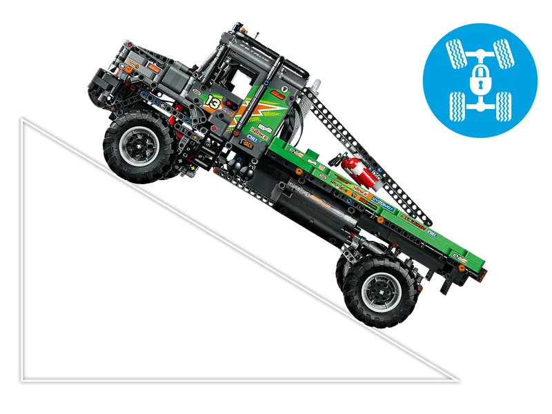 4x4 Mercedes-Benz Zetros Trial Truck från LEGO – produktbild 5 av 19