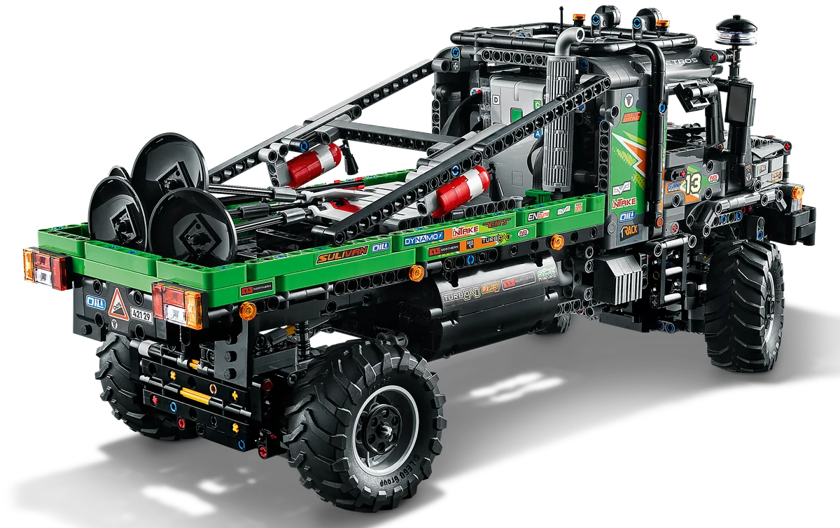 LEGO 4x4 Mercedes-Benz Zetros Trial Truck (42129) - afbeelding 5