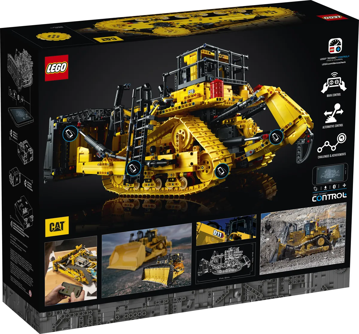 LEGO App-Controlled Cat® D11 Bulldozer (42131) - Bild 7