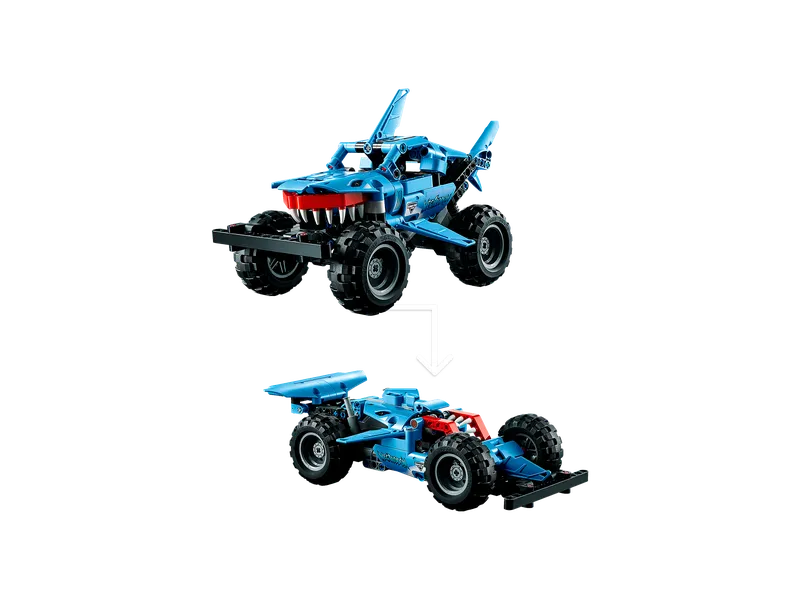 Monster Jam™ Megalodon™ van LEGO – productfoto 4 van 8