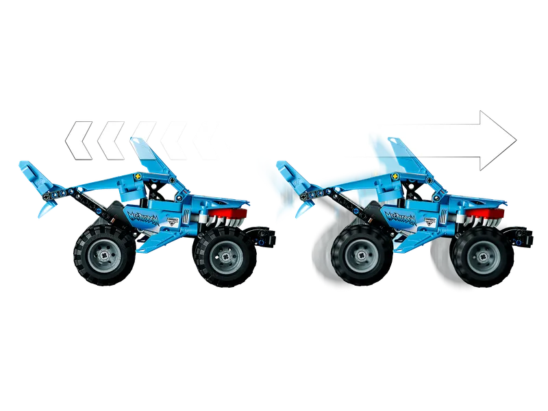 Monster Jam™ Megalodon™ van LEGO – productfoto 6 van 8