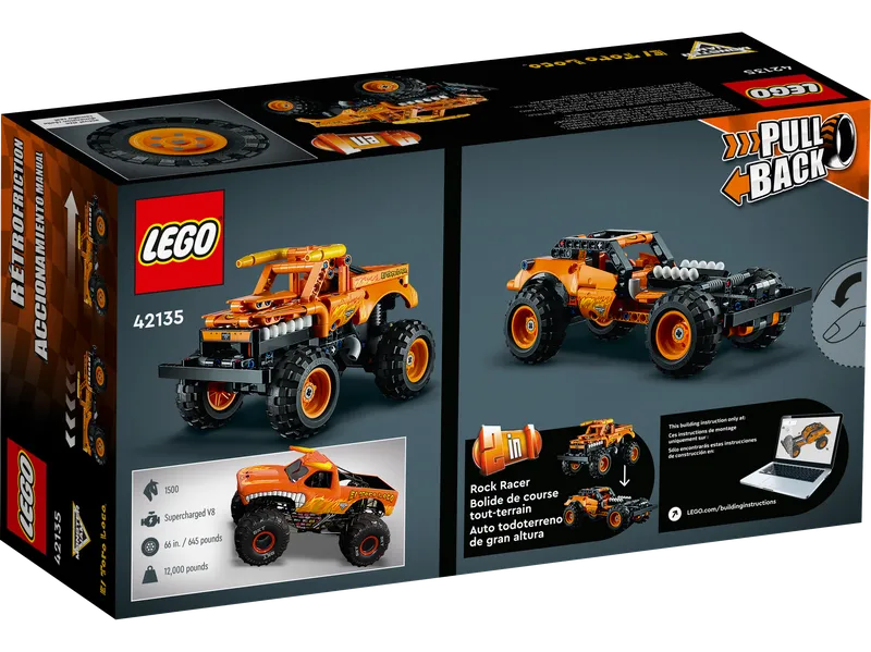 Monster Jam™ El Toro Loco™ de LEGO – photo du produit 7 sur 8