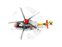 LEGO Airbus H175 Rescue Helicopter (42145) - afbeelding 6