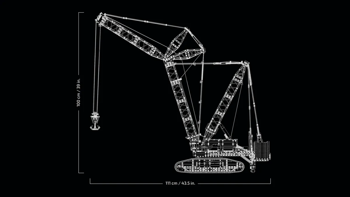 LEGO Liebherr Crawler Crane LR 13000 (42146) - Bild 4