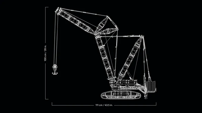 Liebherr Crawler Crane LR 13000 by LEGO – product photo 5 of 9