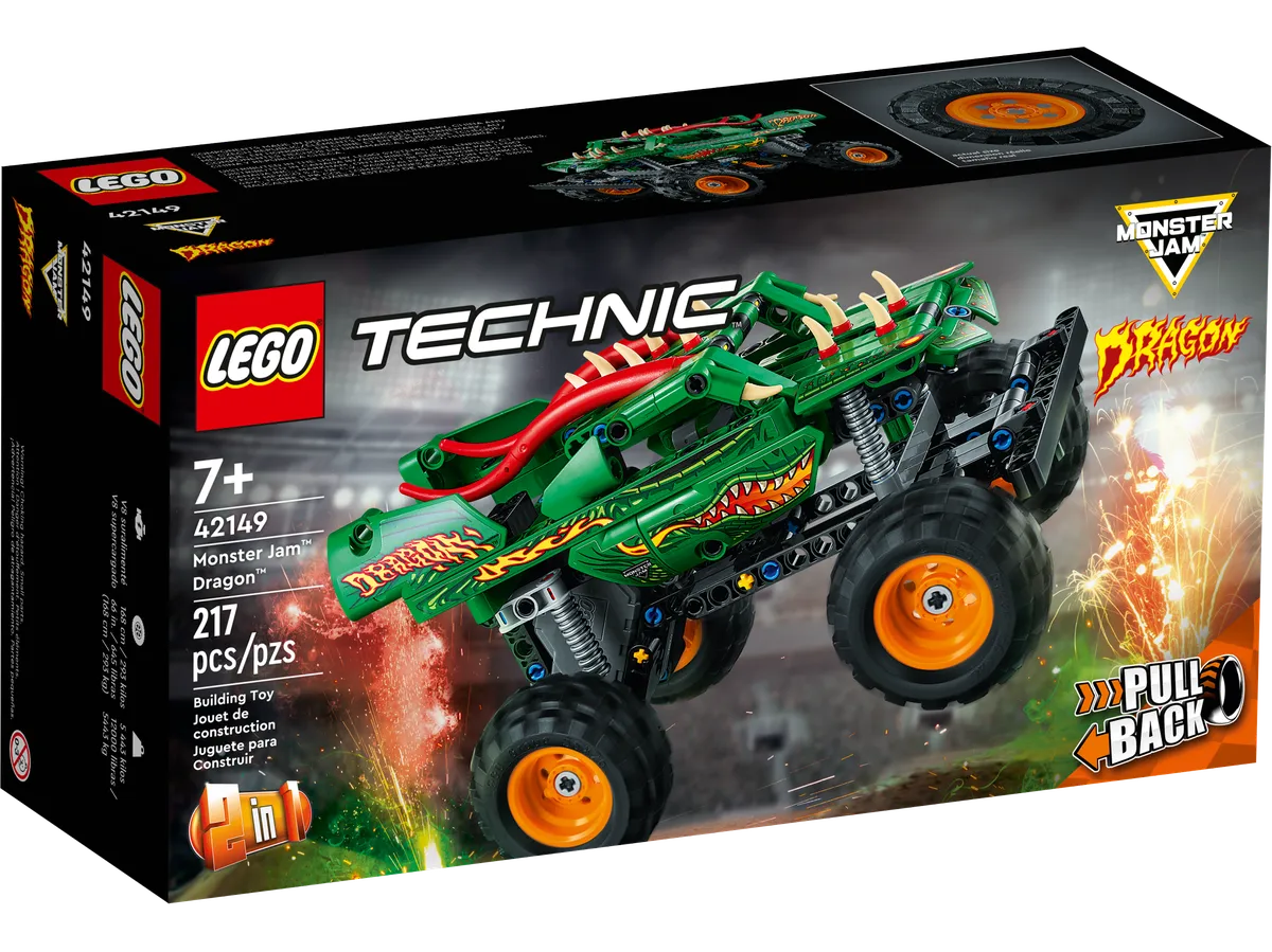 LEGO Monster Jam™ Dragon™ (42149) - Bild 1