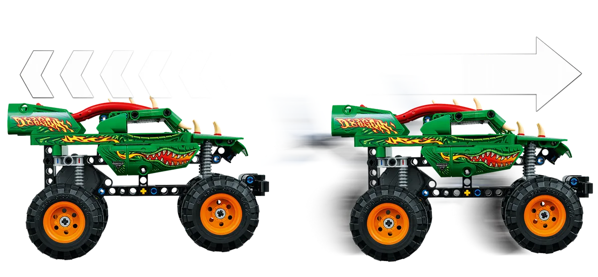 LEGO Monster Jam™ Dragon™ (42149) - Bild 3