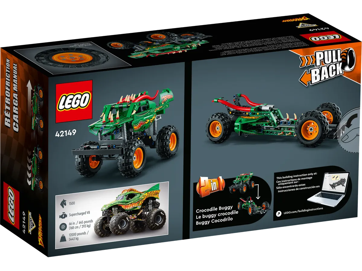 LEGO Monster Jam™ Dragon™ (42149) - Bild 5