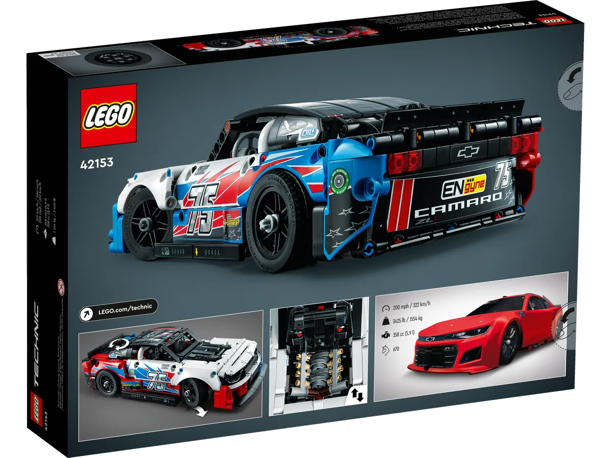 LEGO NASCAR® Next Gen Chevrolet Camaro ZL1 (42153) - Bild 6