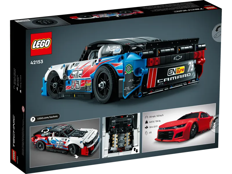 NASCAR® Next Gen Chevrolet Camaro ZL1 von LEGO – Produktfoto 7 von 9