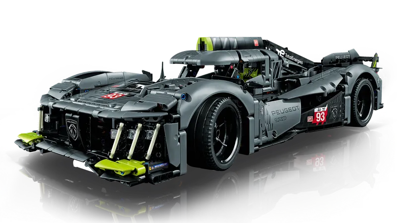 PEUGEOT 9X8 24H Le Mans Hybrid Hypercar von LEGO – Produktfoto 3 von 12