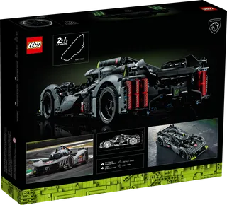 PEUGEOT 9X8 24H Le Mans Hybrid Hypercar von LEGO – Produktfoto 7 von 12