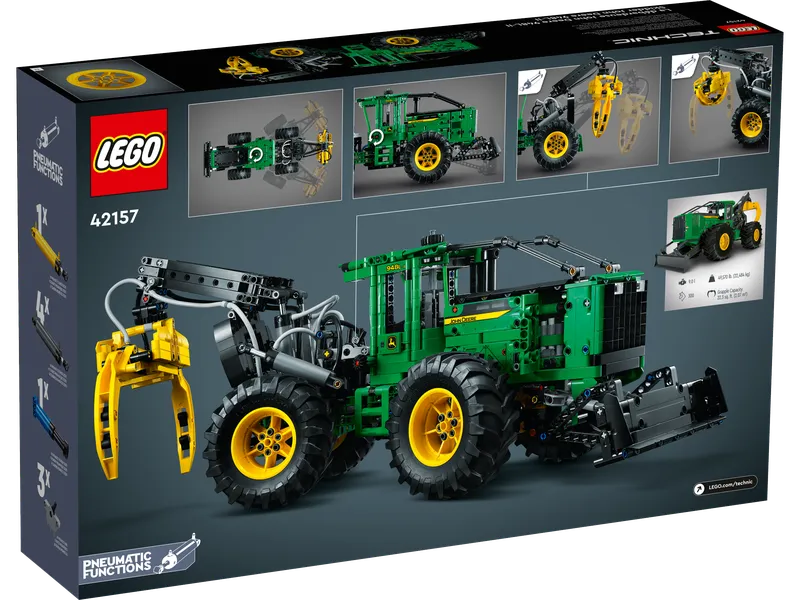 John Deere 948L-II Skidder de LEGO – photo du produit 7 sur 9
