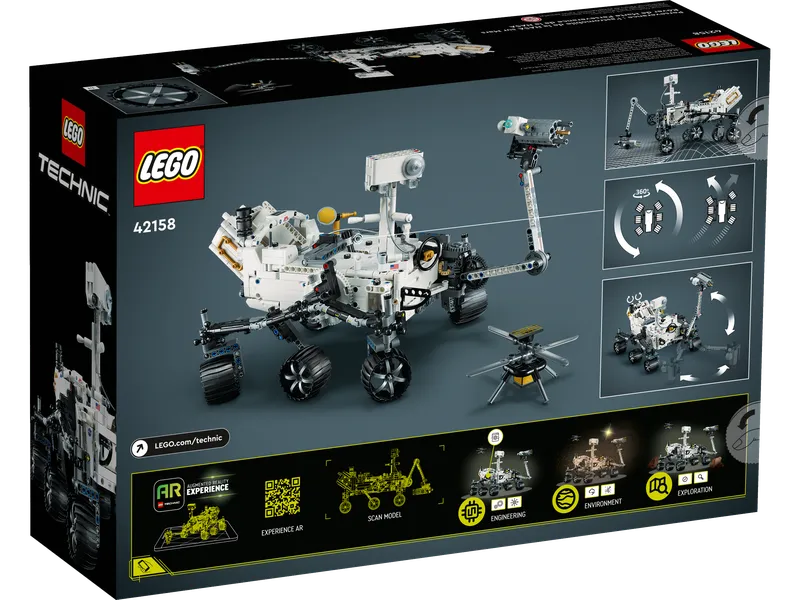 LEGO 42158 NASA Mars Rover Perseverance detail image