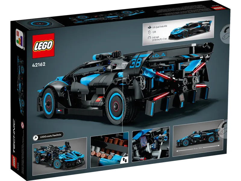 Bugatti Bolide Agile Blue von LEGO – Produktfoto 7 von 9