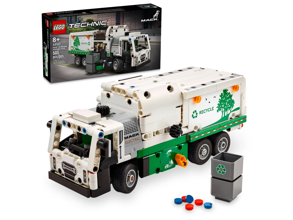 LEGO Mack® LR Electric Garbage Truck (42167) - Bild 1
