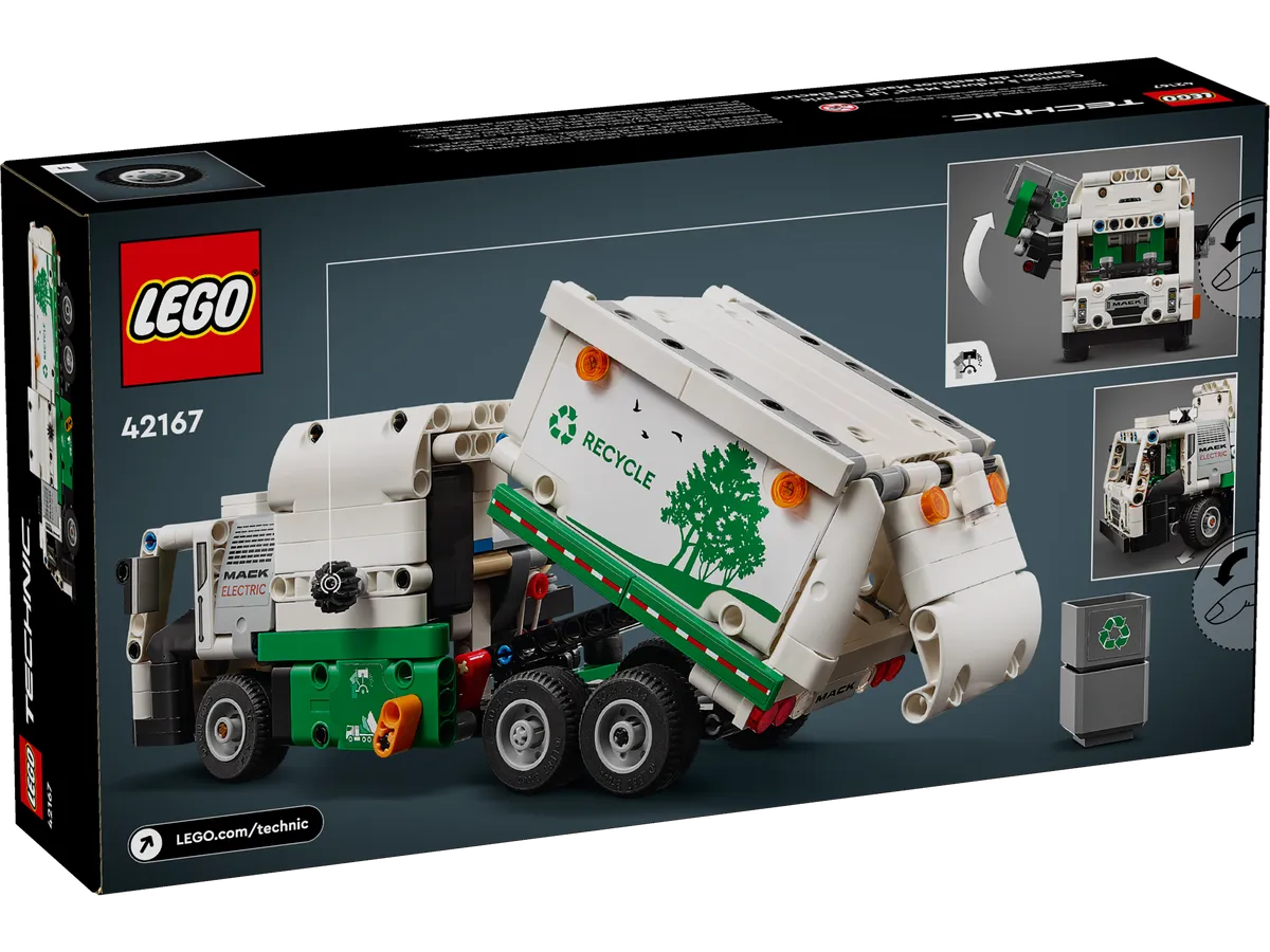 LEGO Mack® LR Electric Garbage Truck (42167) - Bild 6
