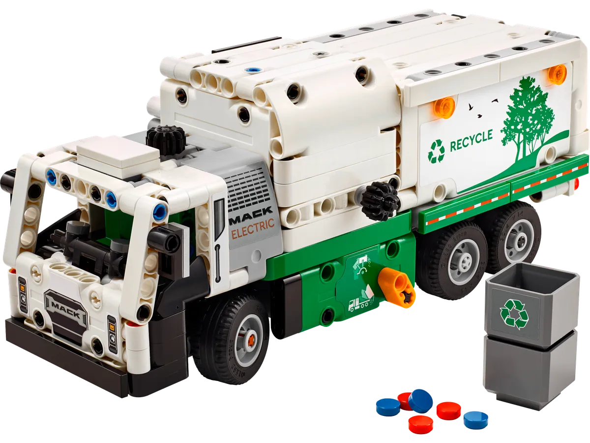 LEGO Mack® LR Electric Garbage Truck (42167)