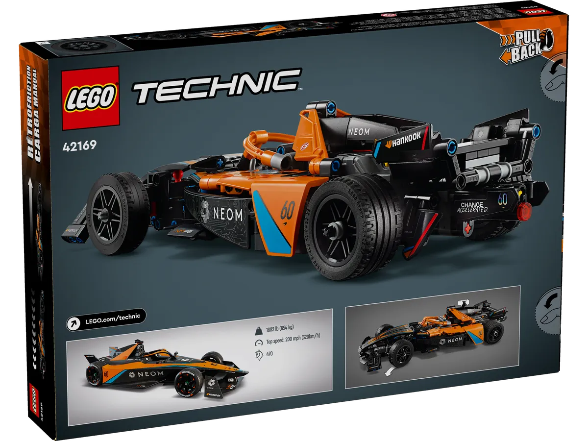 LEGO NEOM McLaren Formula E Race Car (42169) - Bild 5
