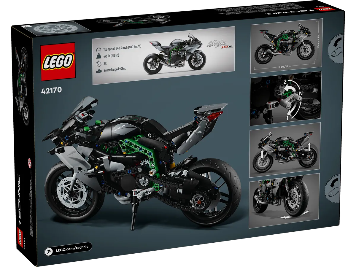 LEGO Kawasaki Ninja H2R Motorcycle (42170) - Bild 4