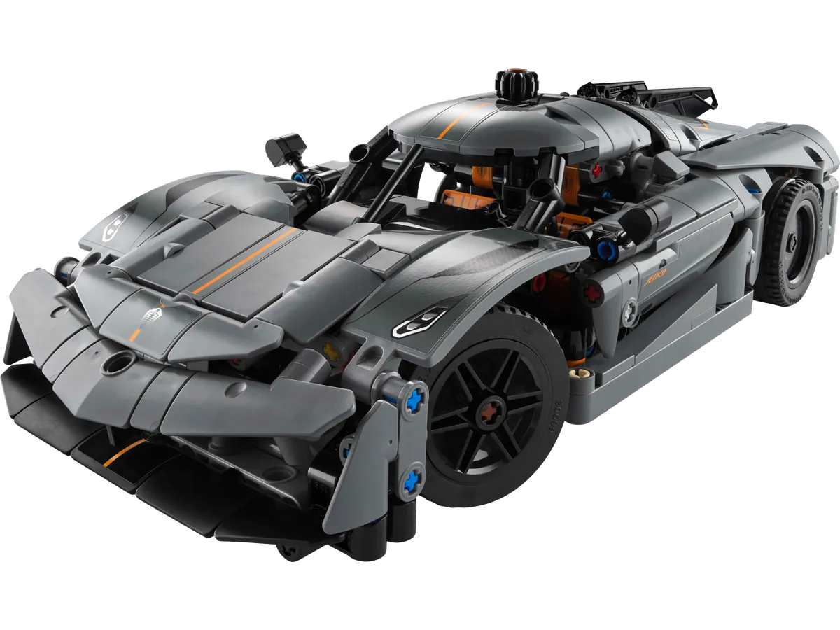 LEGO Koenigsegg Jesko Absolut Grey Hypercar (42173)