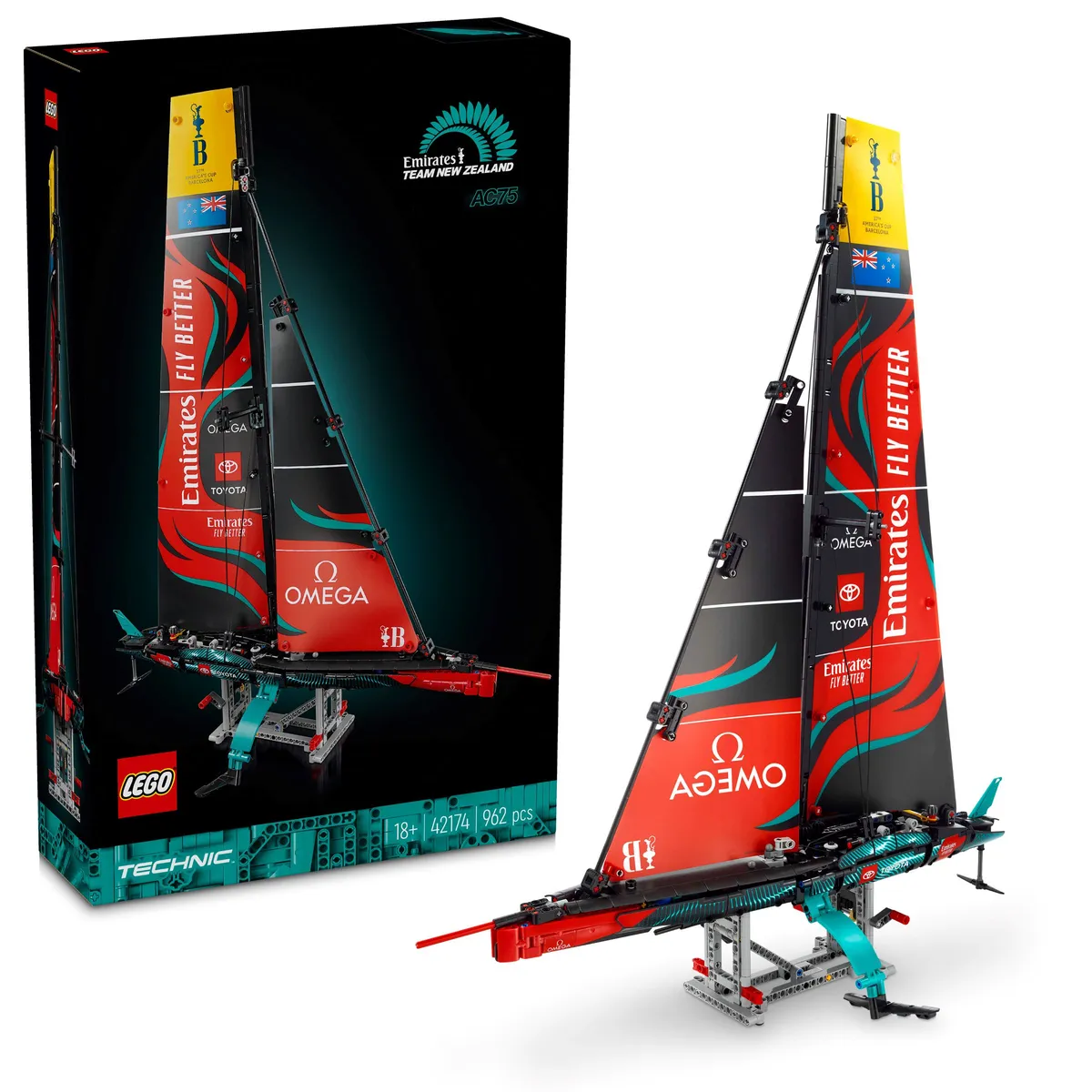 LEGO Emirates Team New Zealand AC75 Yacht (42174) - Bild 11