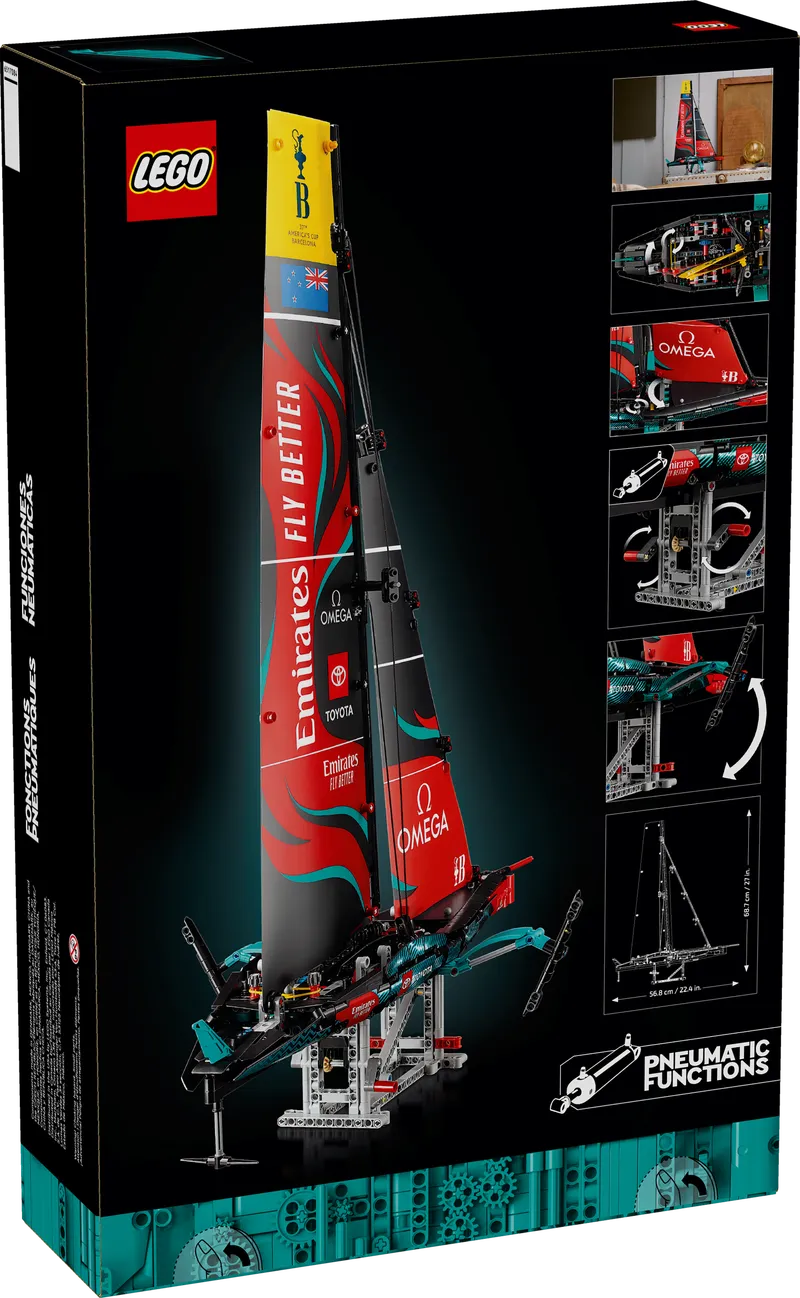 Emirates Team New Zealand AC75 Yacht by LEGO – product photo 13 of 13