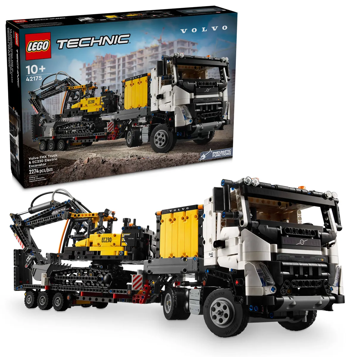 LEGO Volvo FMX Truck & EC230 Electric Excavator (42175) - afbeelding 6