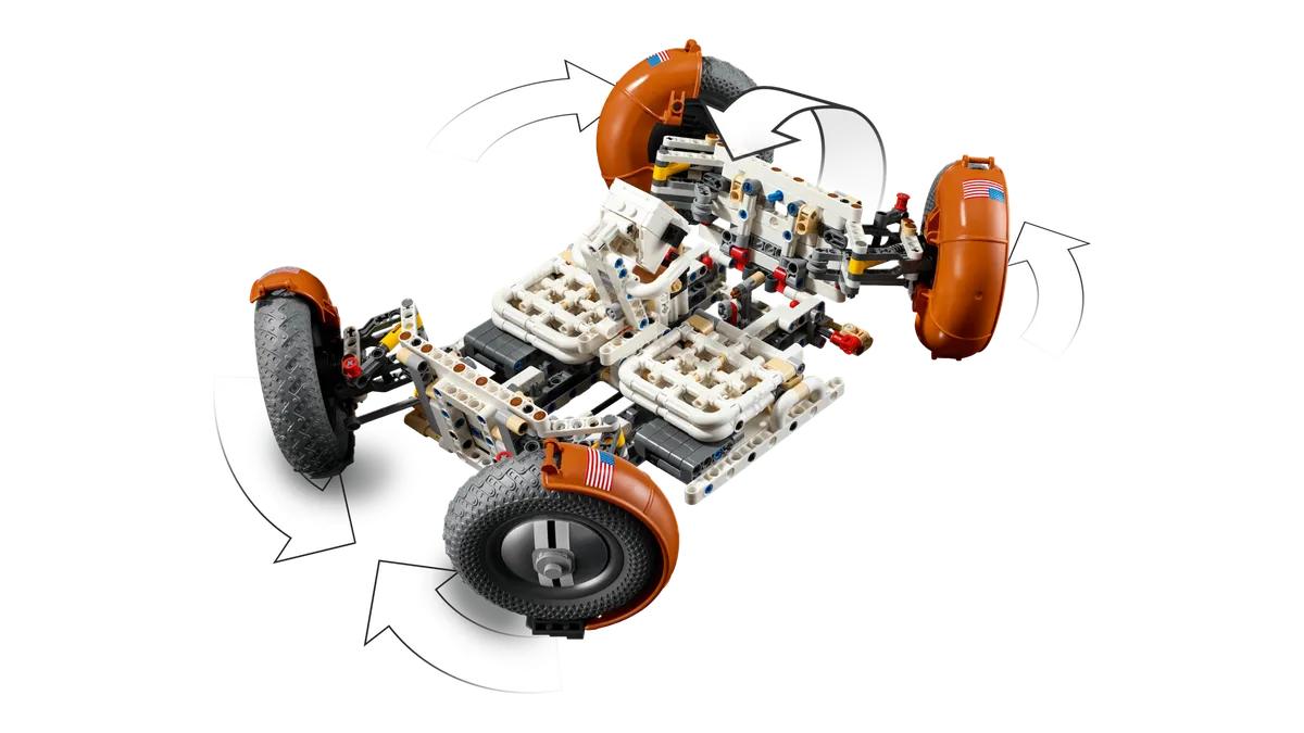 LEGO NASA Apollo Lunar Roving Vehicle - LRV (42182) - Bild 1