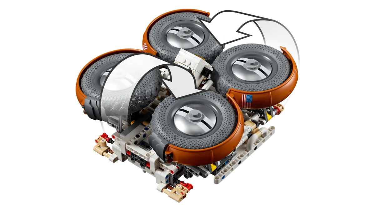 LEGO NASA Apollo Lunar Roving Vehicle - LRV (42182) - Bild 2