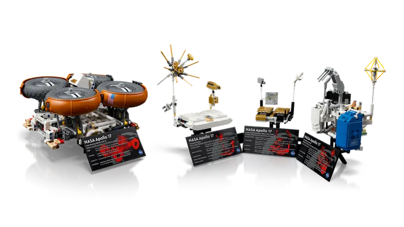 NASA Apollo maanwagen – LRV van LEGO – productfoto 4 van 11