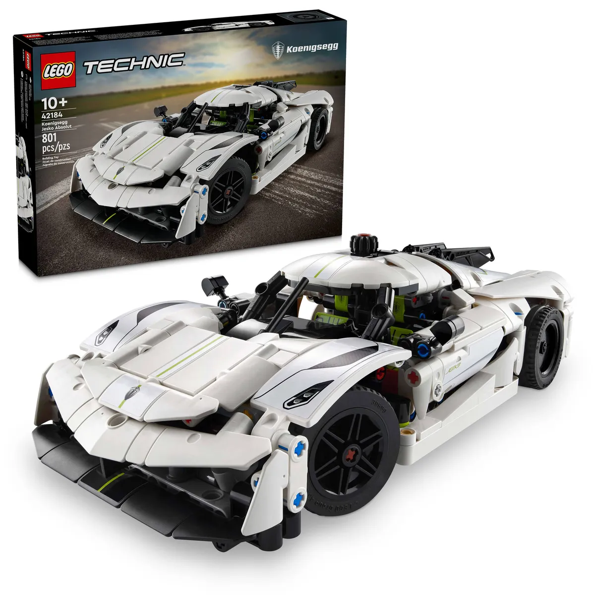 LEGO Koenigsegg Jesko Absolut White Hypercar (42184) - Bild 6