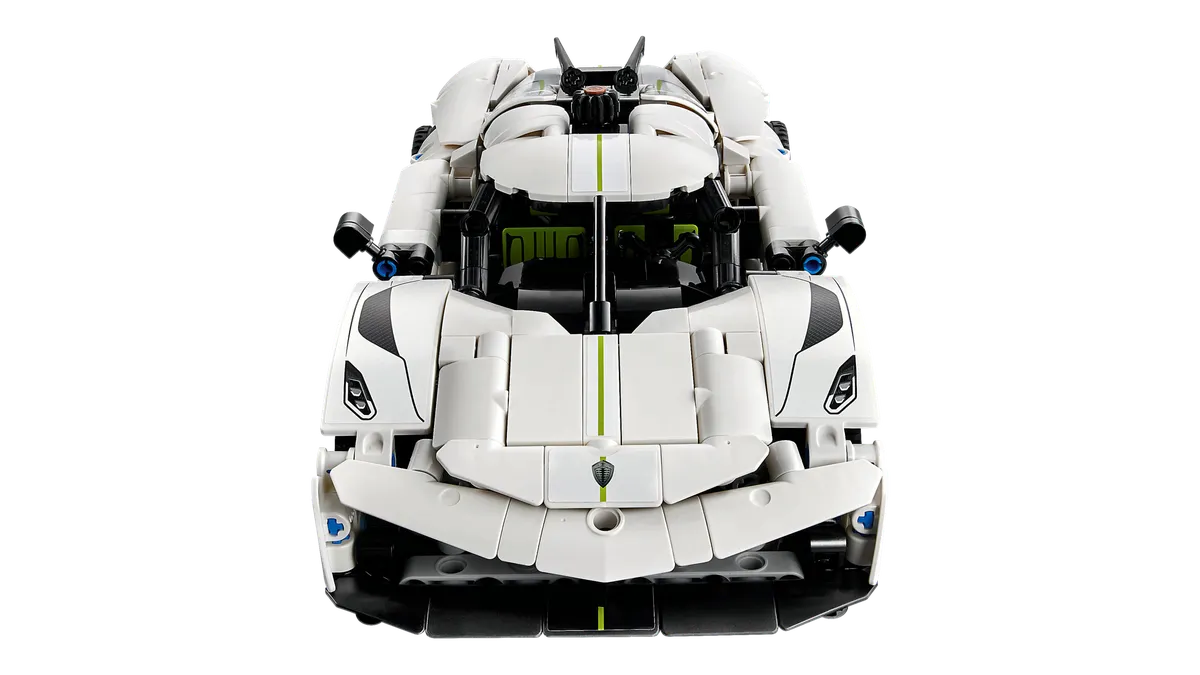 LEGO Koenigsegg Jesko Absolut White Hypercar (42184) - Bild 1