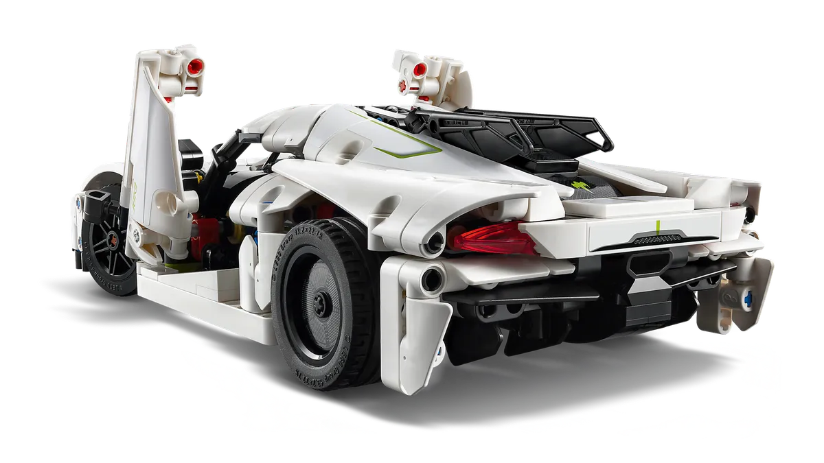 LEGO Koenigsegg Jesko Absolut White Hypercar (42184) - Bild 2