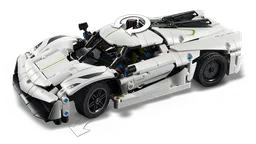 LEGO Koenigsegg Jesko Absolut White Hypercar (42184) - image 5